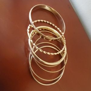 Gold Bangles